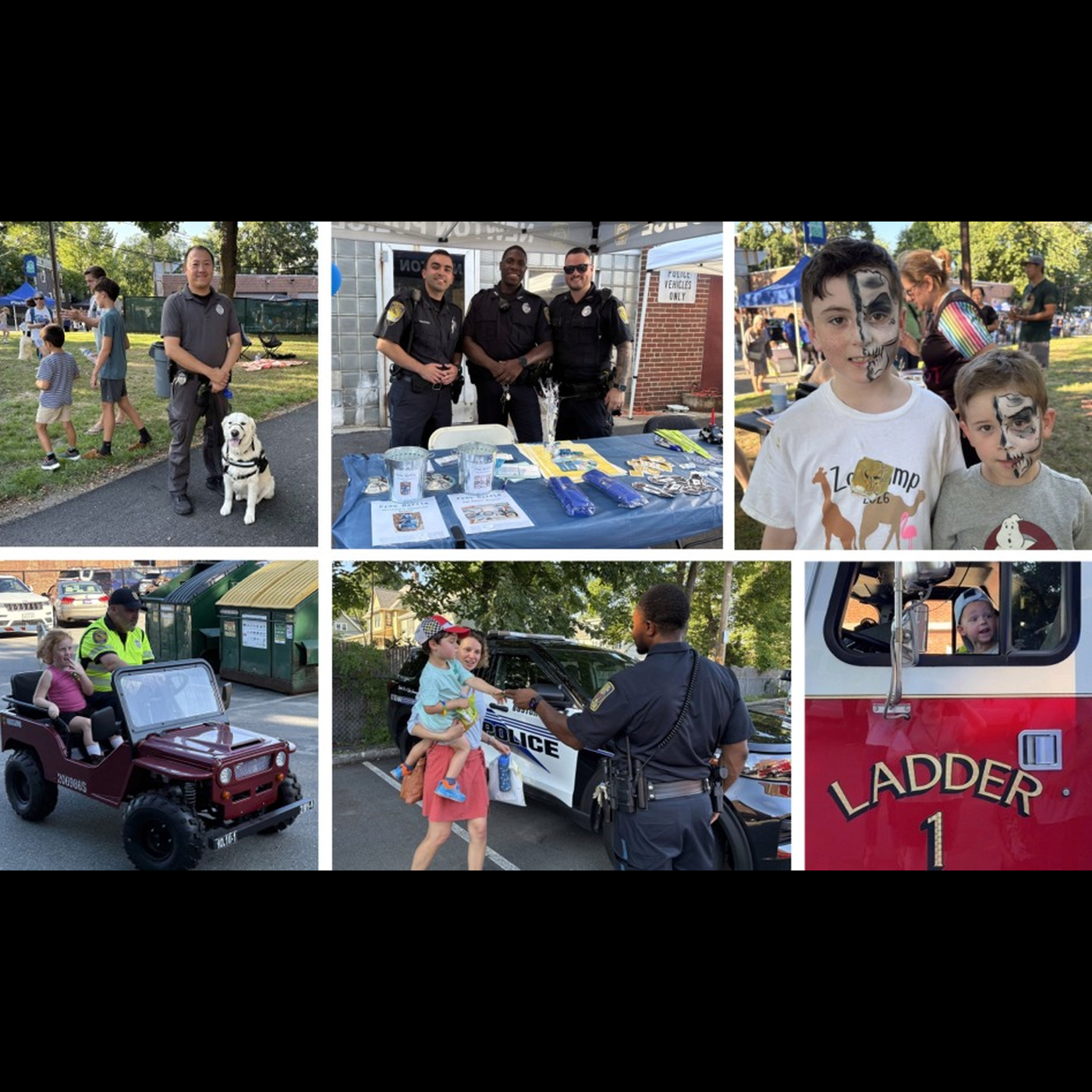 Newton comes together for police National Night Out episode artwork